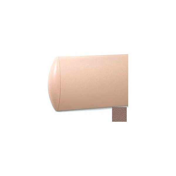 Pawling Crescent Shaped Wall Guard, Aluminum Retainer, 8"H x 12'L, Cafe Au Lait WG-7-12-694 - main